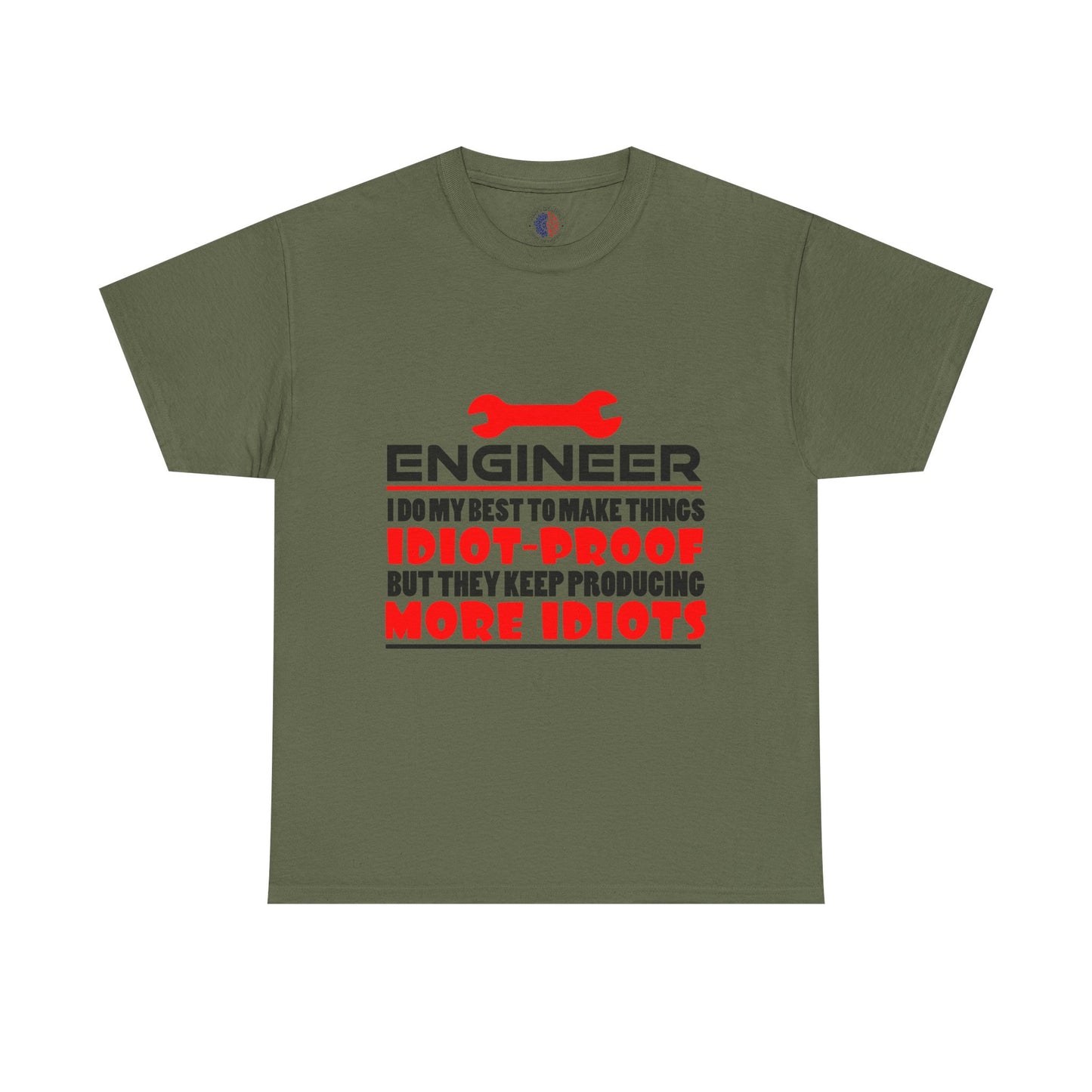 Engineer Humor T-Shirt, Funny Engineer Tee, Gift for Engineers, Casual Wear, Unique Engineer Present, Birthday Gift Idea
