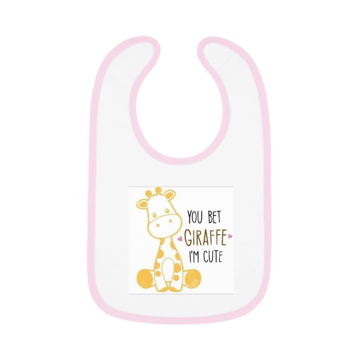 Cute Giraffe Baby Bib, Perfect for New Parents, Baby Shower Gift, Toddler Feeding, Nursery Decor
