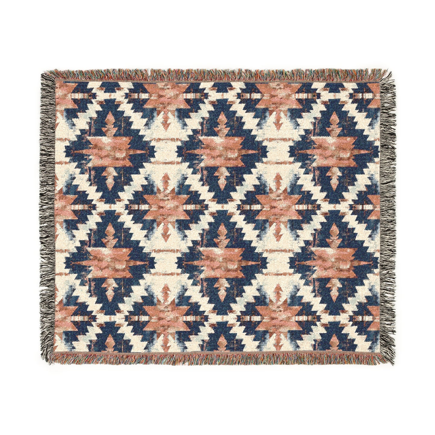 Cozy Southwest Woven Blanket - Perfect for Home Decor, Gifts, Camping, Picnics, and Cozy Evenings