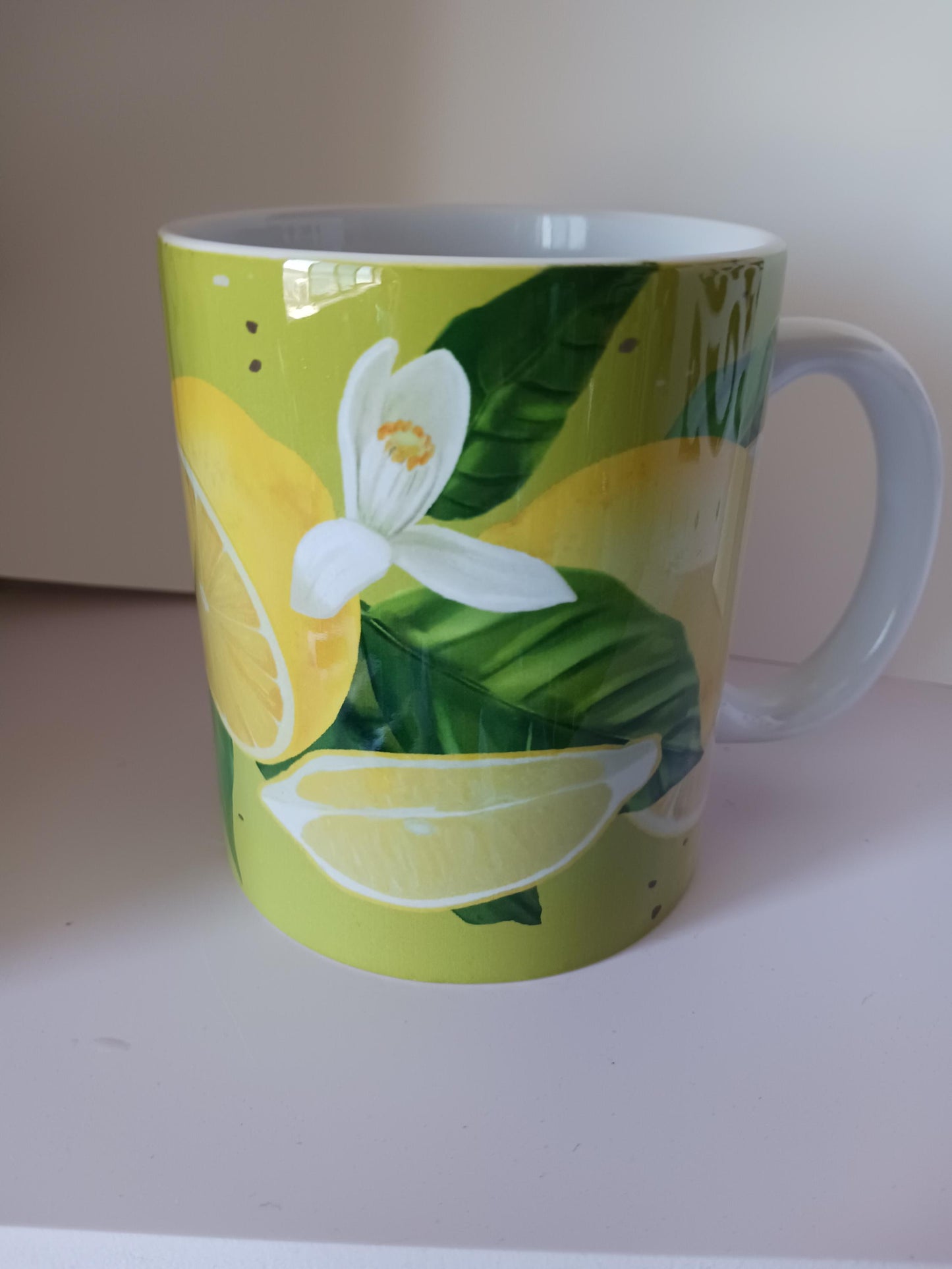 11 oz sublimation printed coffee cup