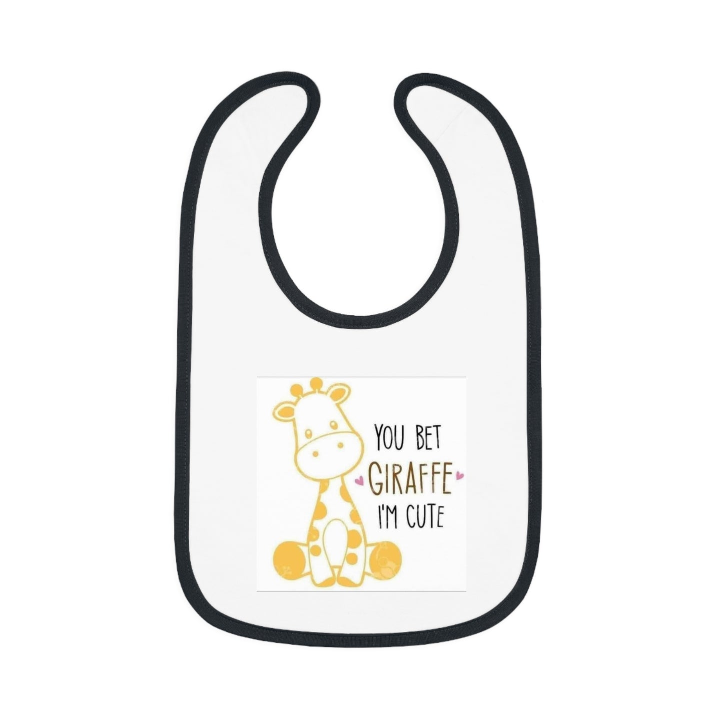 Cute Giraffe Baby Bib, Perfect for New Parents, Baby Shower Gift, Toddler Feeding, Nursery Decor