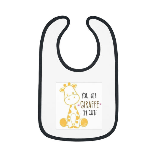 Cute Giraffe Baby Bib, Perfect for New Parents, Baby Shower Gift, Toddler Feeding, Nursery Decor