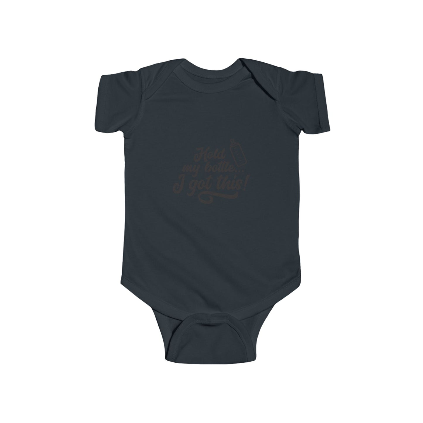 Infant Bodysuit - "Hold my bottle... I got this!" - Cute Baby Gift, Funny Infant Outfit, Baby Shower Clothes, Newborn Apparel, [...]