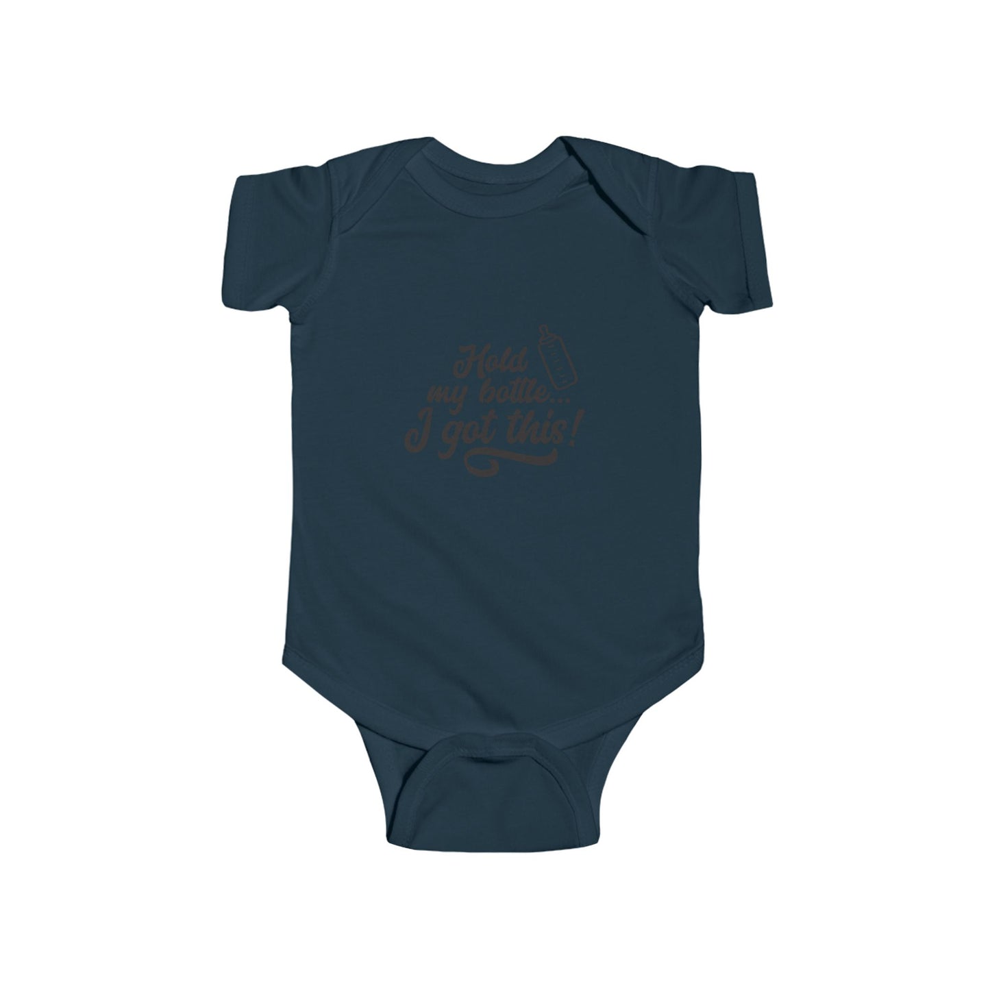 Infant Bodysuit - "Hold my bottle... I got this!" - Cute Baby Gift, Funny Infant Outfit, Baby Shower Clothes, Newborn Apparel, [...]