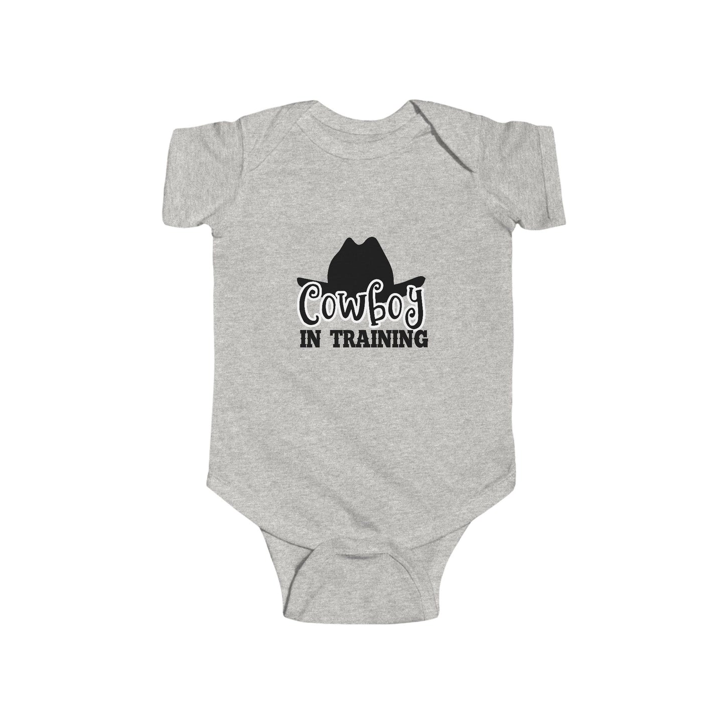 Cowboy in Training Infant Bodysuit, Baby Shower Gift, Cute Baby Outfit, Western Themed Baby Clothes, Infant Apparel