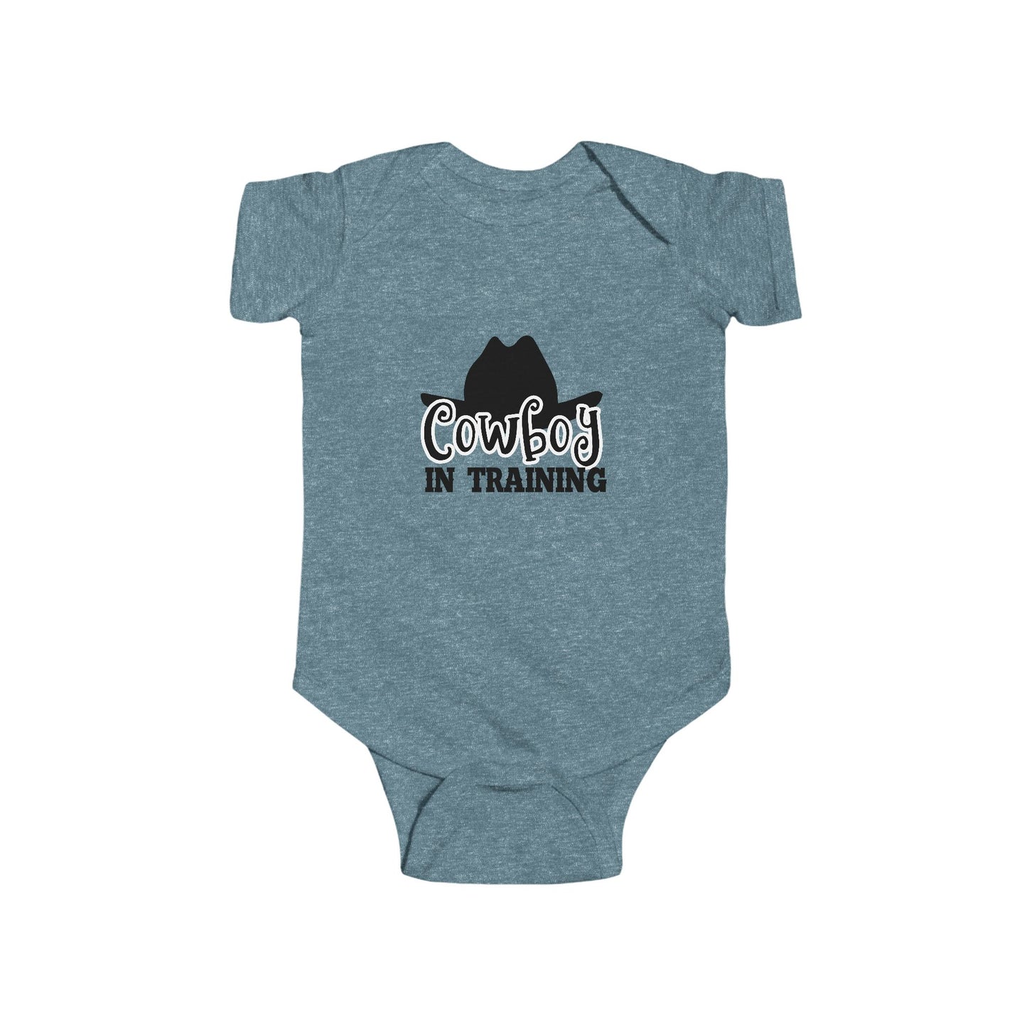 Cowboy in Training Infant Bodysuit, Baby Shower Gift, Cute Baby Outfit, Western Themed Baby Clothes, Infant Apparel