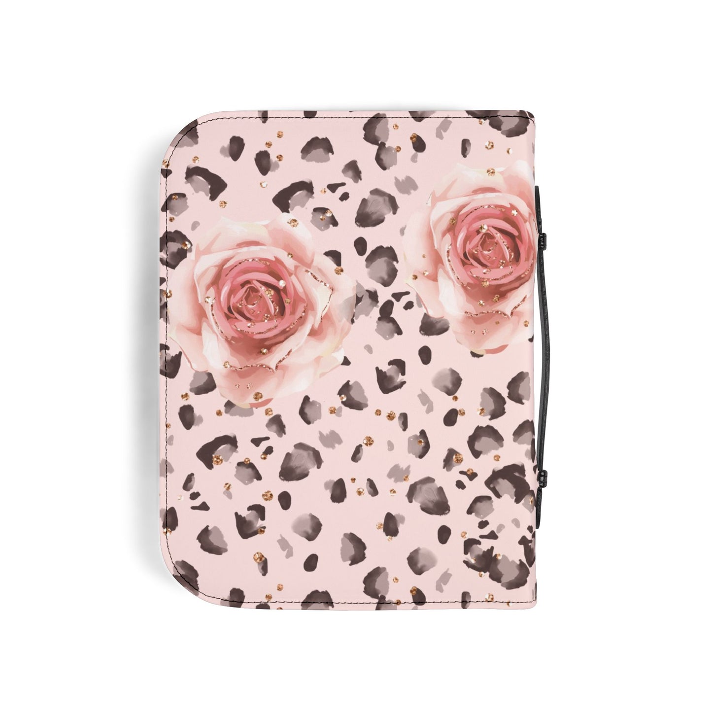 Blush Floral Bible Cover, Elegant Religious Gift for Women, Church Accessories, Personalized Scripture Holder, Christian Journal Cover