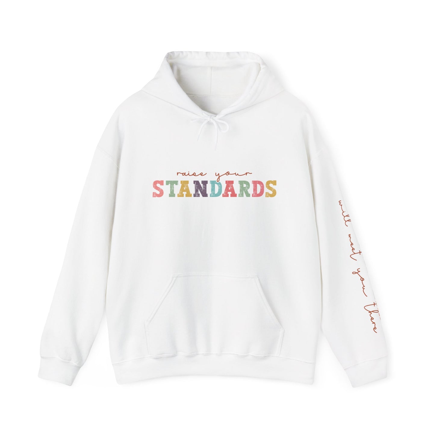 Colorful Inspirational Hooded Sweatshirt - Unisex, Cozy Gift, Motivational Wear, Trendy Apparel, Perfect for All Occasions