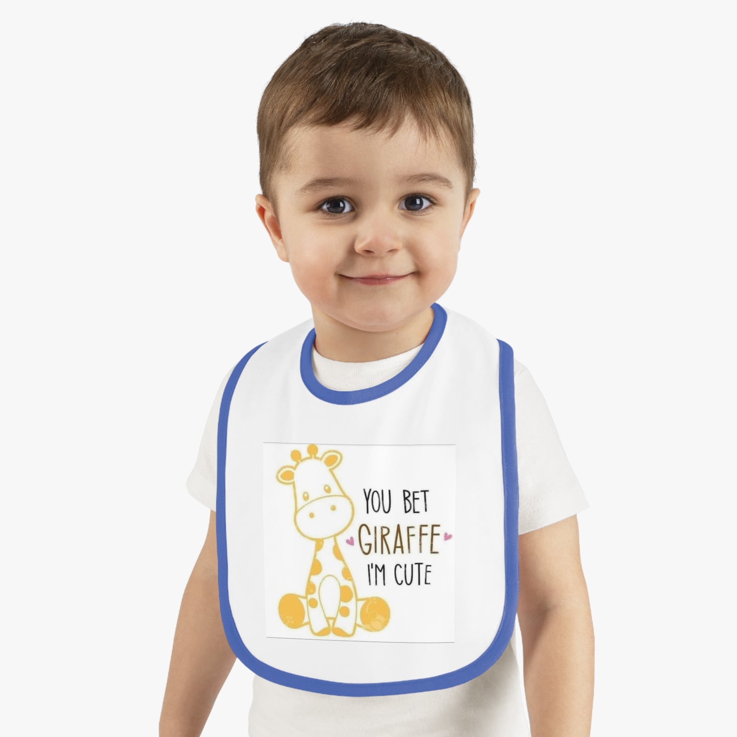 Cute Giraffe Baby Bib, Perfect for New Parents, Baby Shower Gift, Toddler Feeding, Nursery Decor