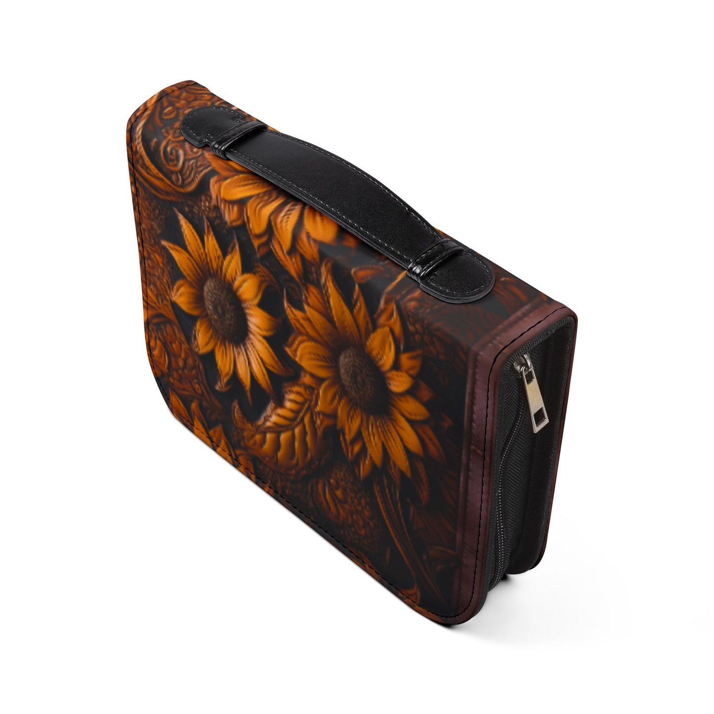 Floral Bible Cover, Inspirational Book Case, Religious Gift, Sunflower Design, Church Accessories, Faith-Based Decor, Personalized [...]