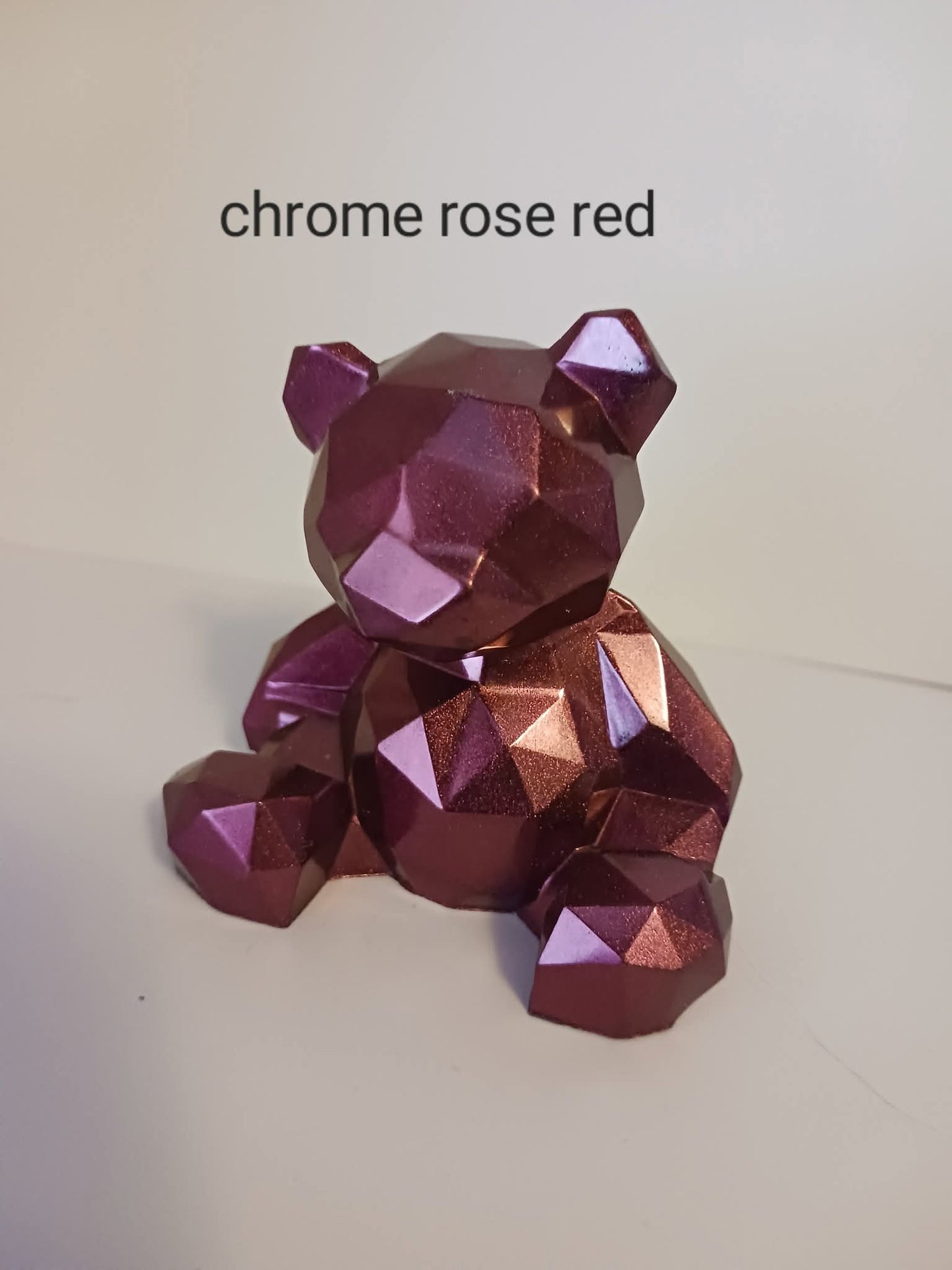 Custom Order-Resin Crystal Bear