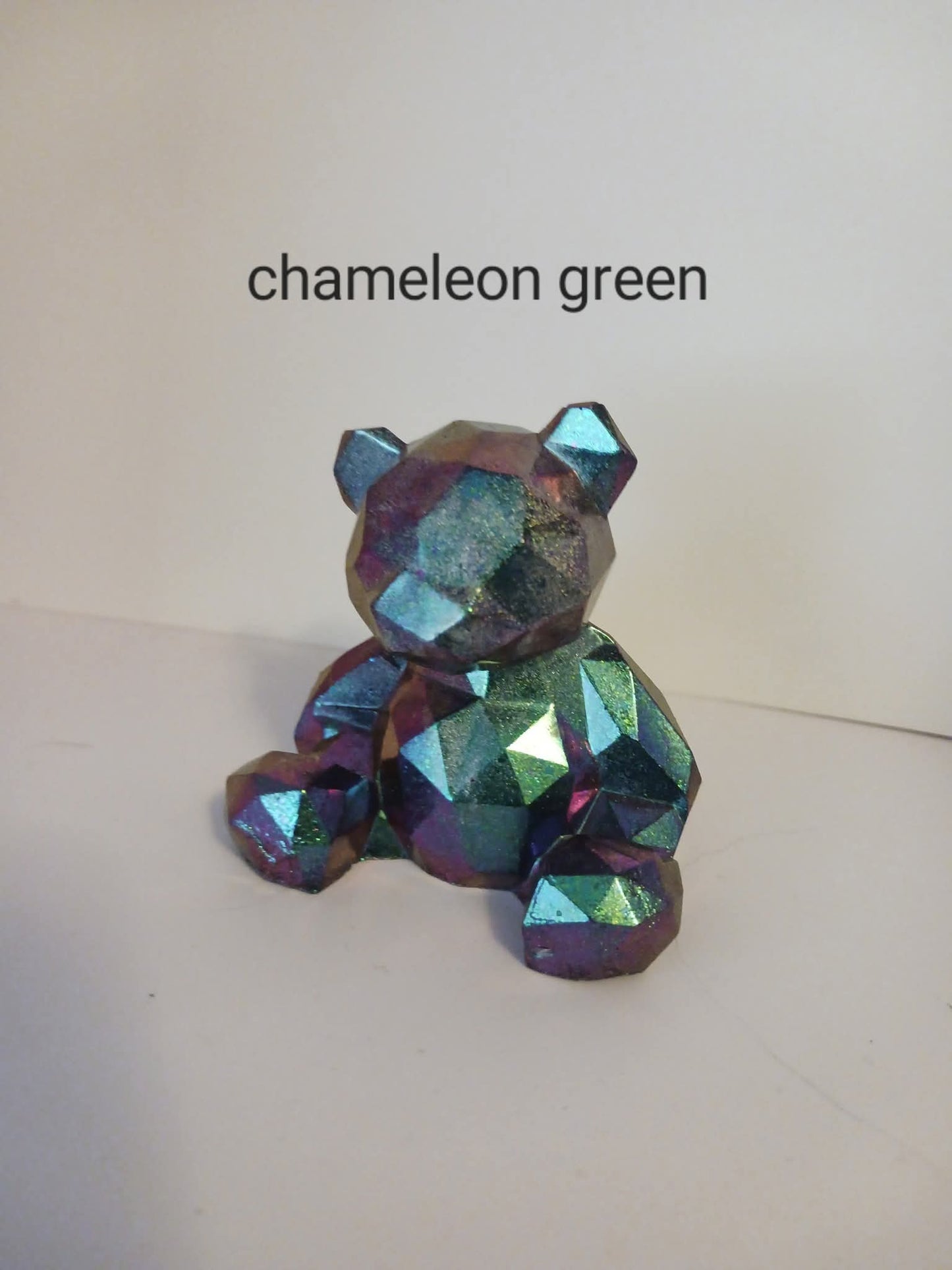 Custom Order-Resin Crystal Bear
