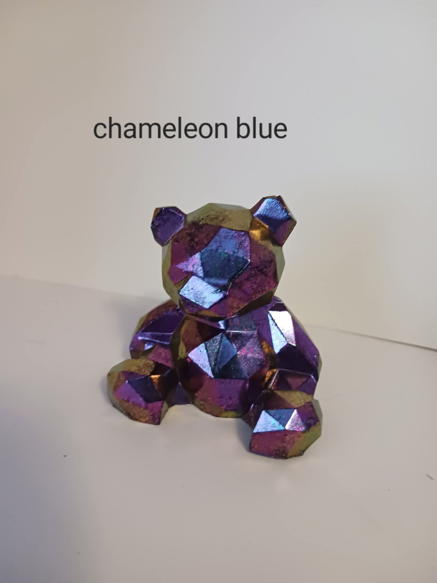 Custom Order-Resin Crystal Bear