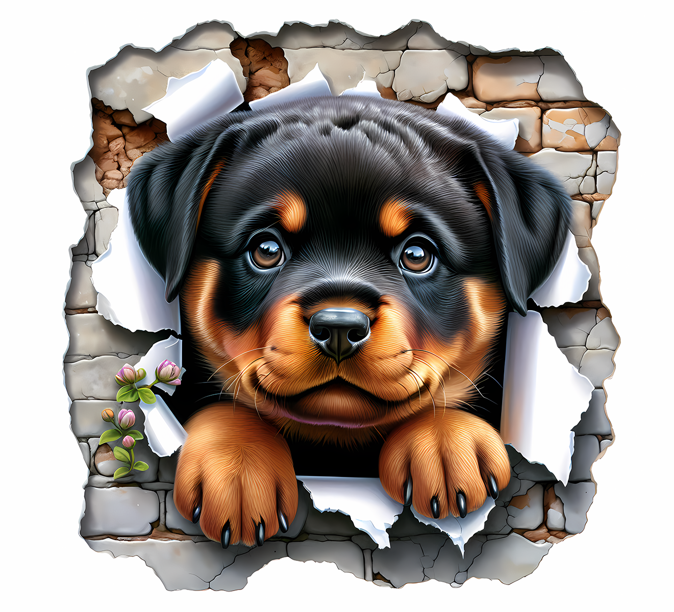 Dog printed 11 oz coffee mugs