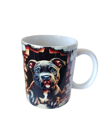 11 oz sublimation printed coffee cup