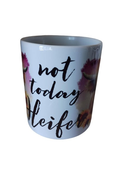 11 oz sublimation printed coffee cup