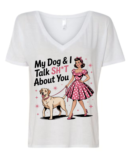 Women's V-neck t-shirt