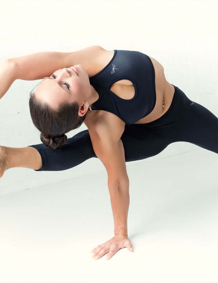 High neck sports bra Terri